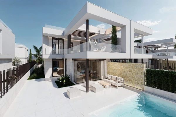 Luxury 3 Bed 3 Bath Villas for Sale in Los Alcázares 