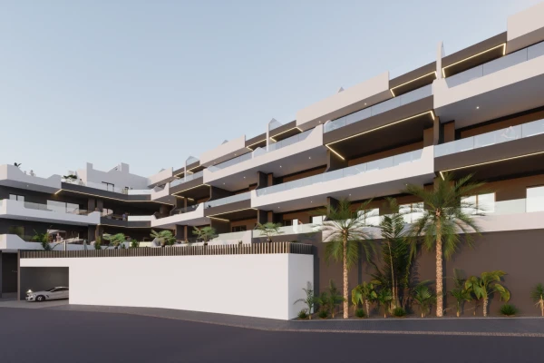 Residencial Moma II, Benijófar - Modern Apartments For Sale with communal swimming pool - Gallery Image 1