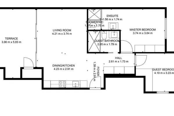 Luxury 2 Bed Apartment with Sea Views in Las Colinas Golf Resort - Gallery Image 25