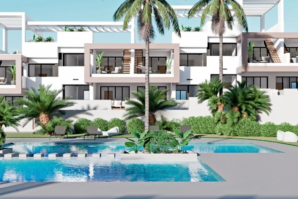 Upper Floor Bungalow with Solarium & Optional Pool in Mirador Hills Resort