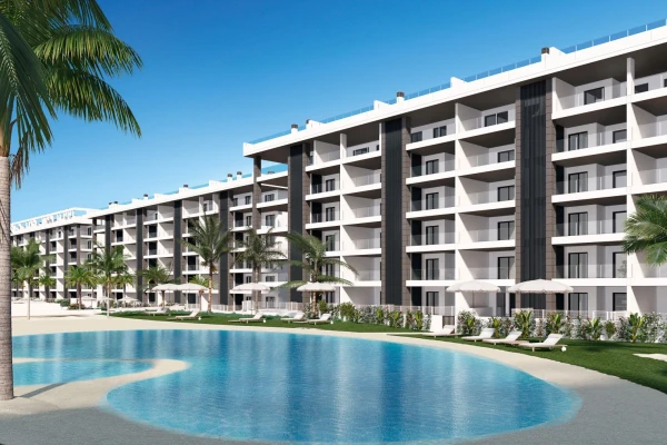 Eden Beach – Sea View 2 bed Apartments for Sale in Torrevieja, Costa Blanca - Gallery Image 1