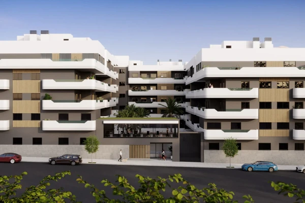 Modern Gated Apartments in Santa Pola – 2 & 3 Bedrooms with Pool & Gym