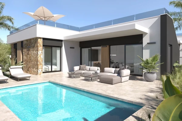 Stylish 3-Bedroom Juliet Villa in Quesada with Private Pool, Solarium & Modern Design