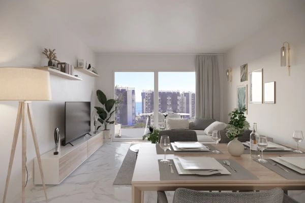 Top floor 3 Bed 2 Bath apartments with large solarium, Valonia Resort Phase III in Punta Prima - Gallery Image 4
