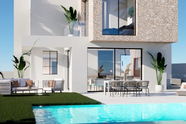 New Build 3-Bedroom Villa with Private Pool and Sea Views - Finestrat - Gallery Image 3