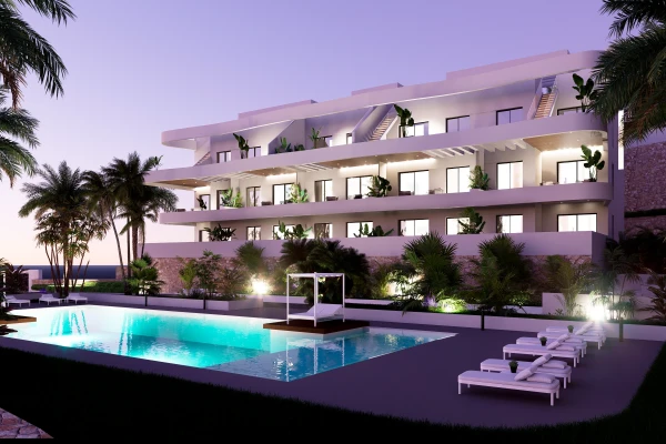 Brand New 2 Bedroom Apartment with Solarium & Sea Views in Marqués Golf Resort, Finestrat