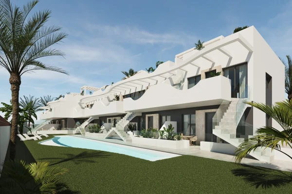 New Build 3-Bed 3-Bath Villas with Pool & Solarium in Pilar de la Horadada