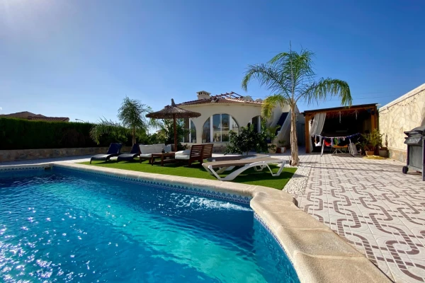 Detached Villa with Guest Chalet, Pool & Garages Near Quesada Centre | Spacious 4-Bed Property