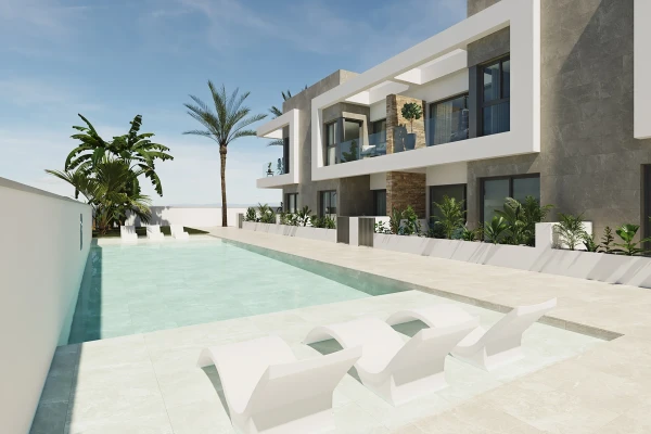 Modern 2-Bedroom Ground Floor Apartment in Pilar de la Horadada with Terrace &amp; Pool - Gallery Image 1