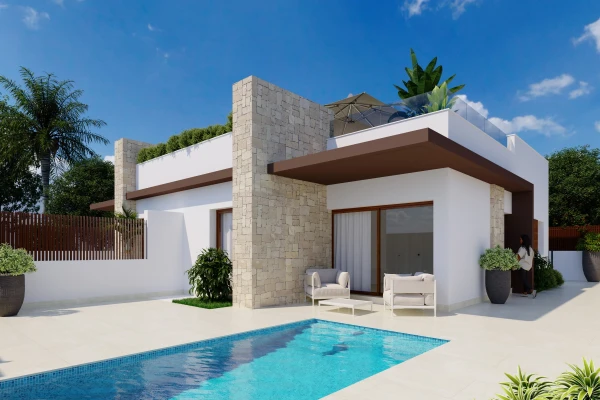 New 2 Bedroom 2 Bathroom Villa for Sale in Vistabella Golf