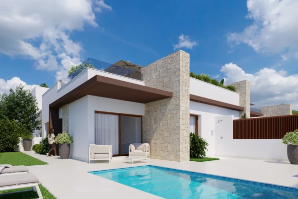 New 2 Bedroom 2 Bathroom Villa for Sale in Vistabella Golf, Orihuela, Casa Azahar - Gallery Image 1