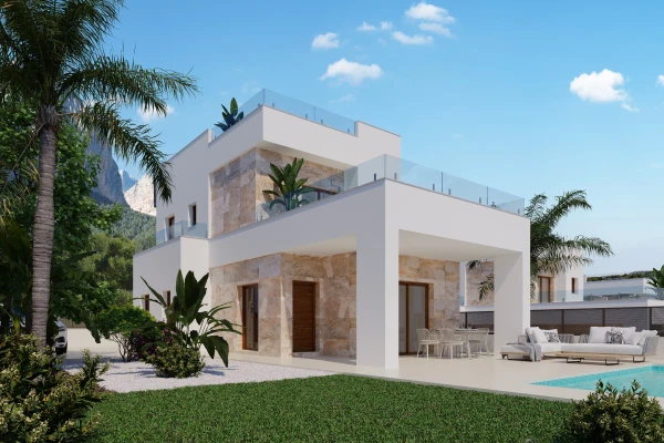 Luxury 3-Bed Villas with Sea Views in Polop, Alicante - Gallery Image 2