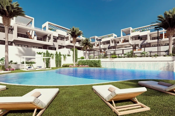Luxury Top-Floor Bungalows with Solarium at Nalia Resort, Torrevieja